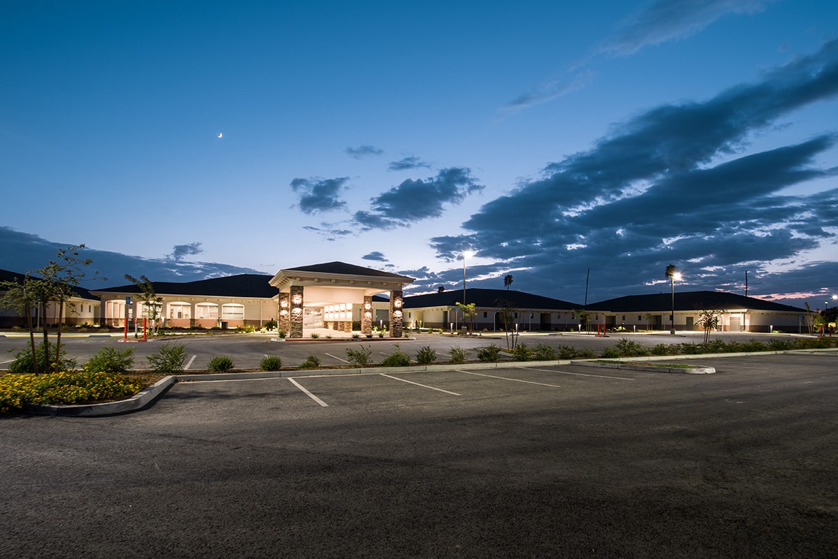 Kern River Transitional Care front entry view