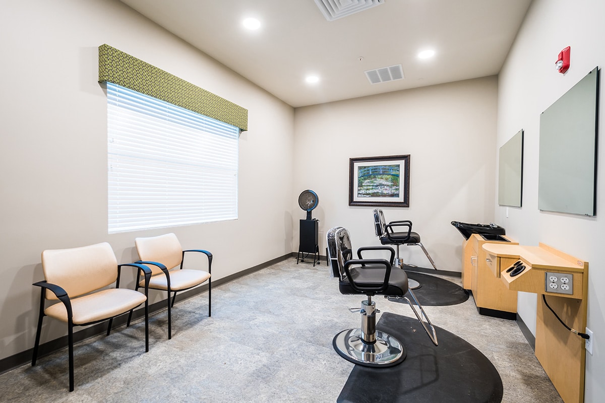 Kern River Transitional Care beauty salon